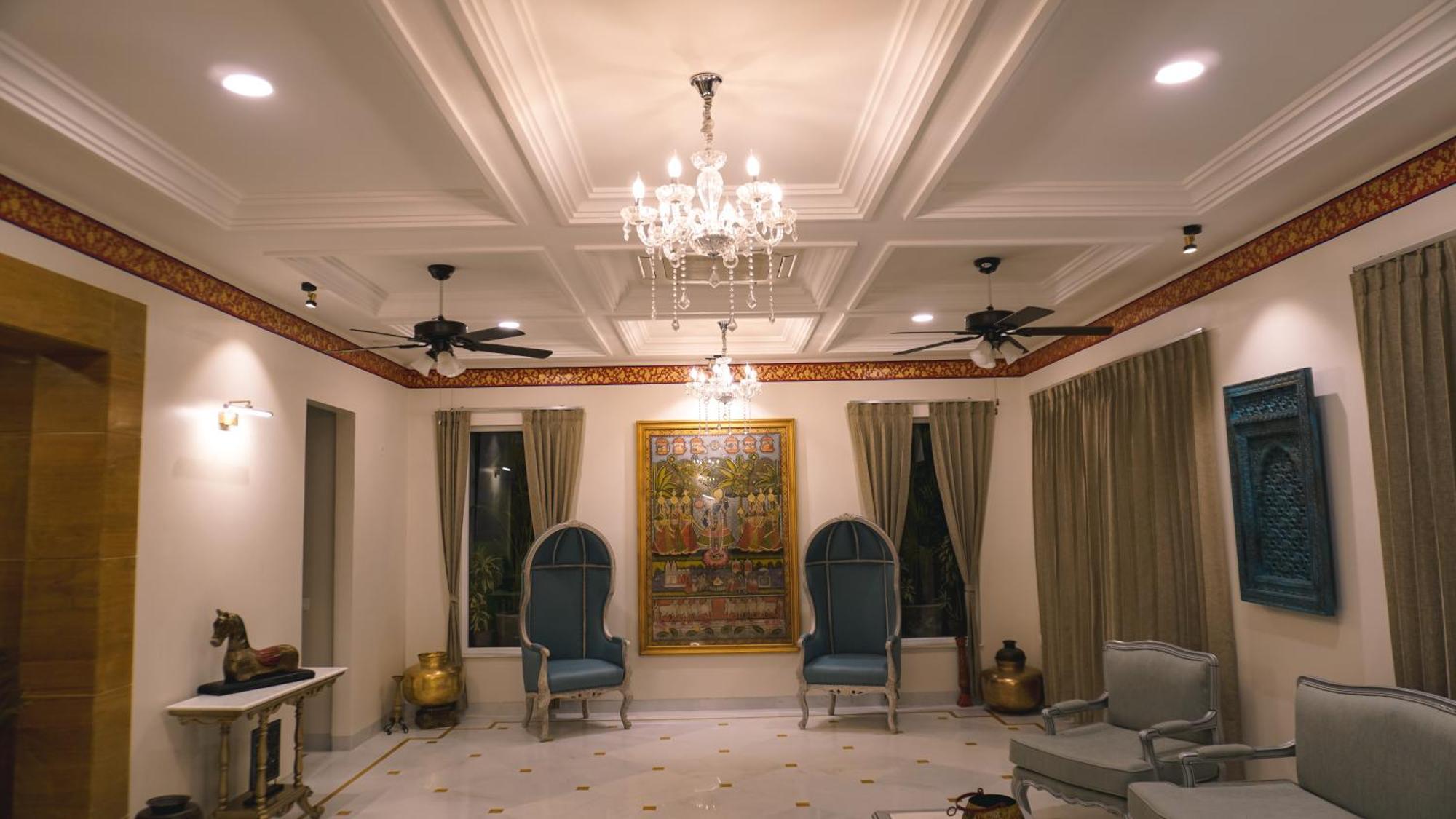 Hotel Naren Villa Udaipur Bagian luar foto